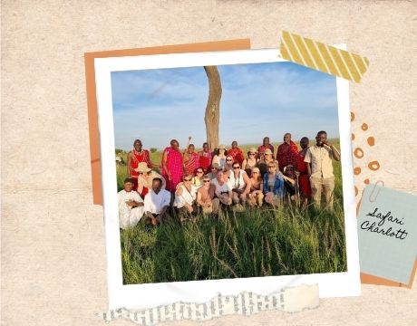 Charlott’ invite ses meilleures conseillères de style pour un séminaire lors d’un safari au Kenya